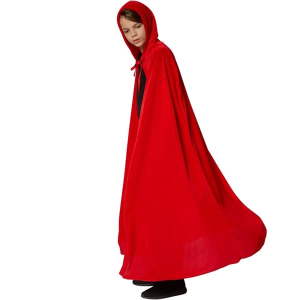 Maskeraddräkt för barn Mystisk cape med huva - 92 cm