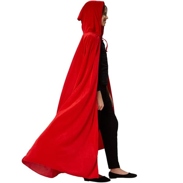 Maskeraddräkt för barn Mystisk cape med huva - 92 cm