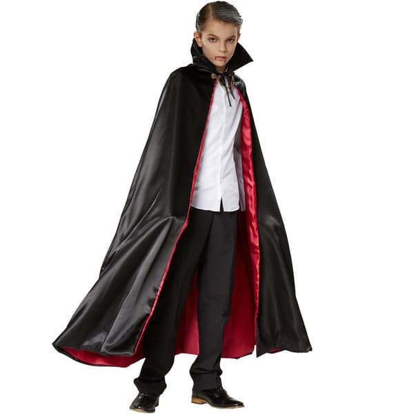 Maskeraddräkt för barn Elegant vampyrcape - 116 cm
