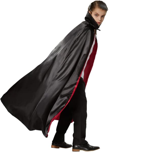 Maskeraddräkt för barn Elegant vampyrcape - 116 cm