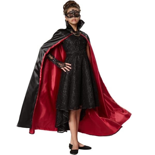 Maskeraddräkt för barn Elegant vampyrcape - 116 cm