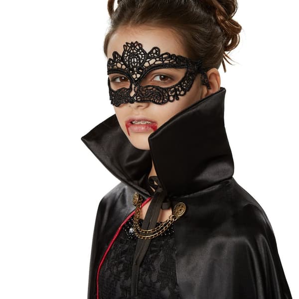 Maskeraddräkt för barn Elegant vampyrcape - 116 cm