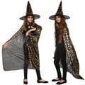 Miniatyrbild 3 av 5: Hatt och cape till Halloween för barn - 90 cm