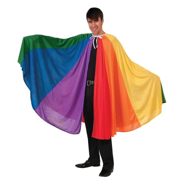 Bristol Novelty Unisex regnbuekappe til voksne Rainbow One Size