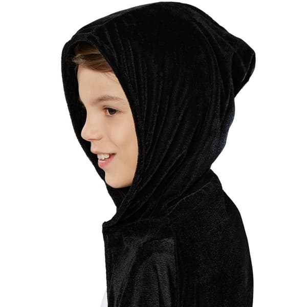 Mystisk fløjlskappe sort - 92 cm