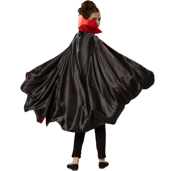 Børnekostume vampyrkappe flagermus - 72 cm