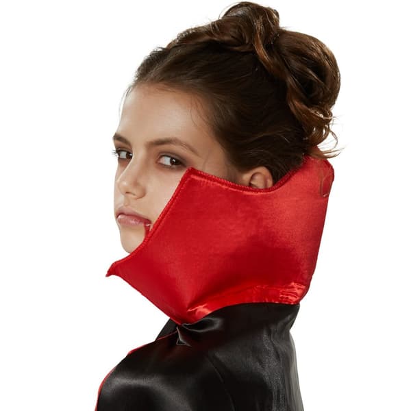 Børnekostume vampyrkappe flagermus - 72 cm