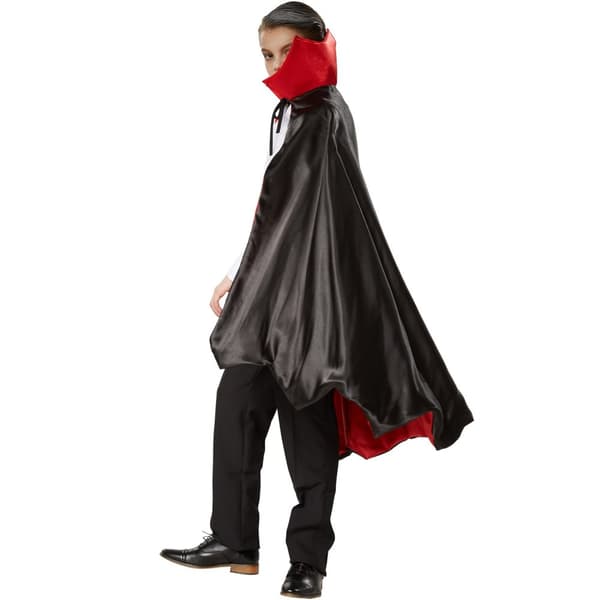 Børnekostume vampyrkappe flagermus - 72 cm
