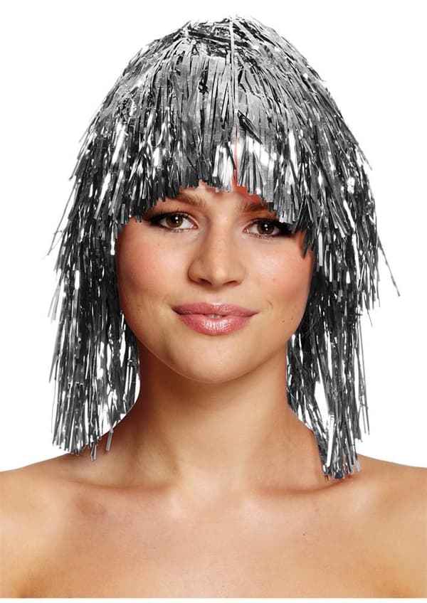 Glitterperuk Maskerad
