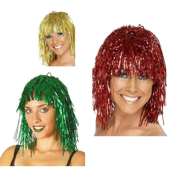 Glitterperuk Maskerad