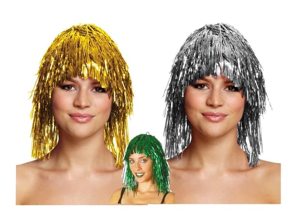 Glitterperuk Maskerad