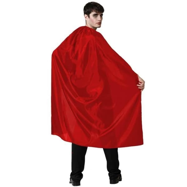 Röd vampyrkappa - ATOSA - vuxen - 130cm