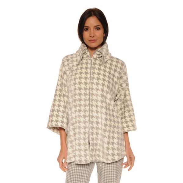 Cape Judy Cape Maille 1555 - Grå - Kvinna - En storlek - Fuzzy och varm material