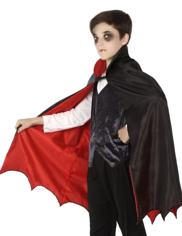 Vampyrkappe 66 cm Halloween barn.Size-One size