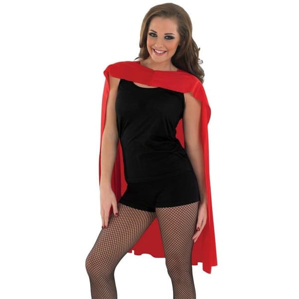 Fun Shack Cape Superhjälte Vuxen, Karneval Dräkt, Kvinna Hjältdräkt, Dräktstillbehör, One Size