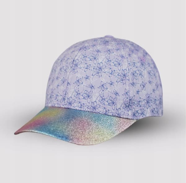 Barnkeps med glitter för flickor