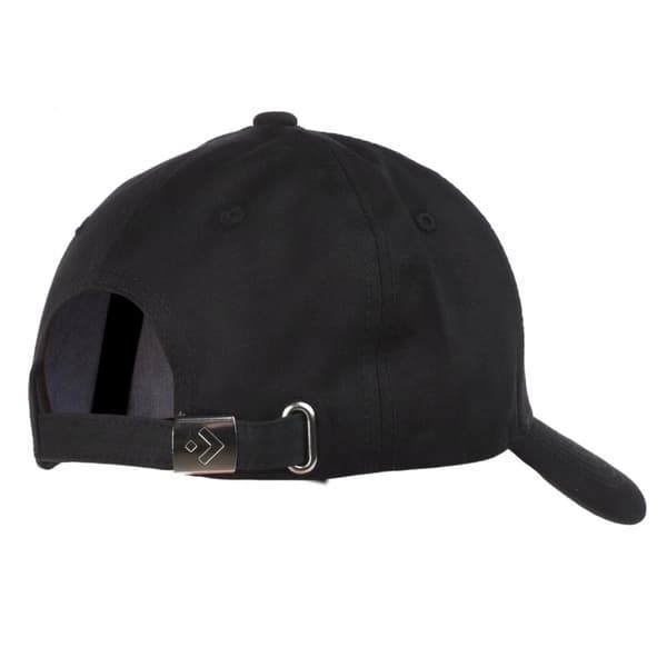 Sort baseballkasket klassisk unisex sportsbomuld MORAJ