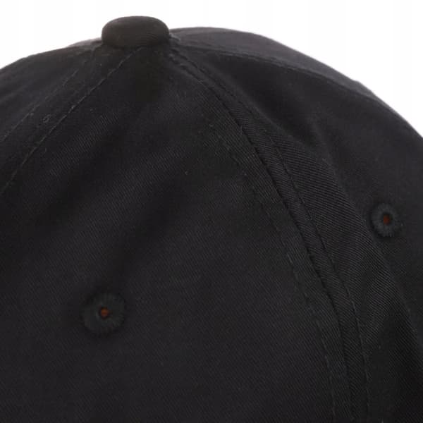 Sort baseballkasket klassisk unisex sportsbomuld MORAJ