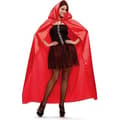 Miniatyrbild 1 av 2: Long Red Cape - NO NAME - Satin - Vuxen - Blandat
