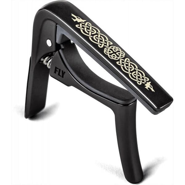 Dunlop 63CBKC - Capodaster för akustisk gitarr Trigger Fly - Celtic Knot Edition
