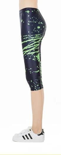 Capri grönfärg Splatter