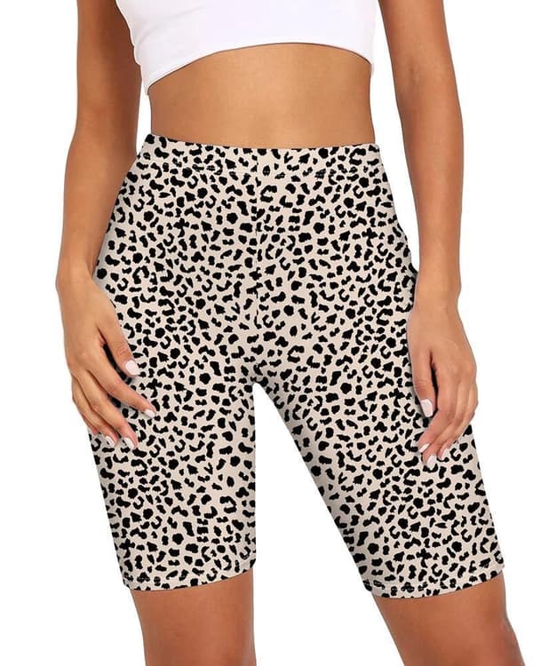 Leopard mönstrade Shorts