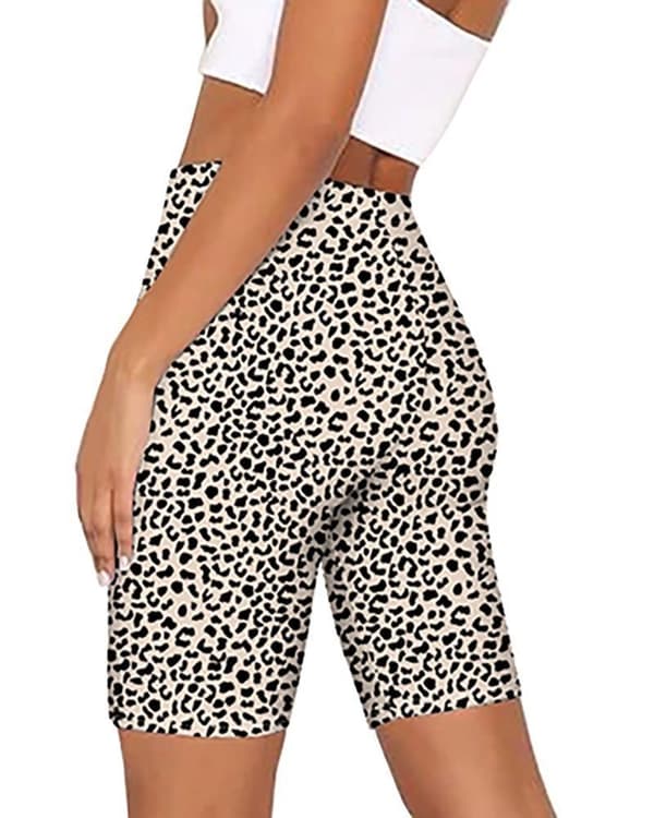 Leopard mönstrade Shorts