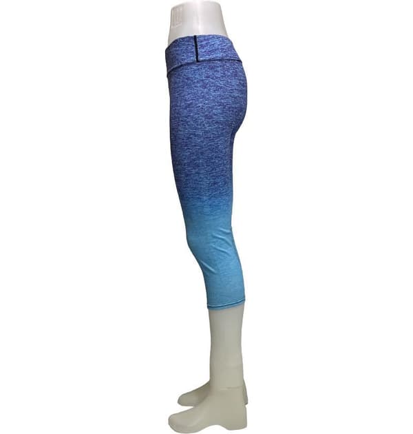 Blå Capri Leggings