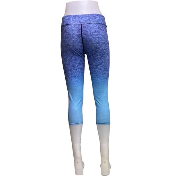 Blå Capri Leggings