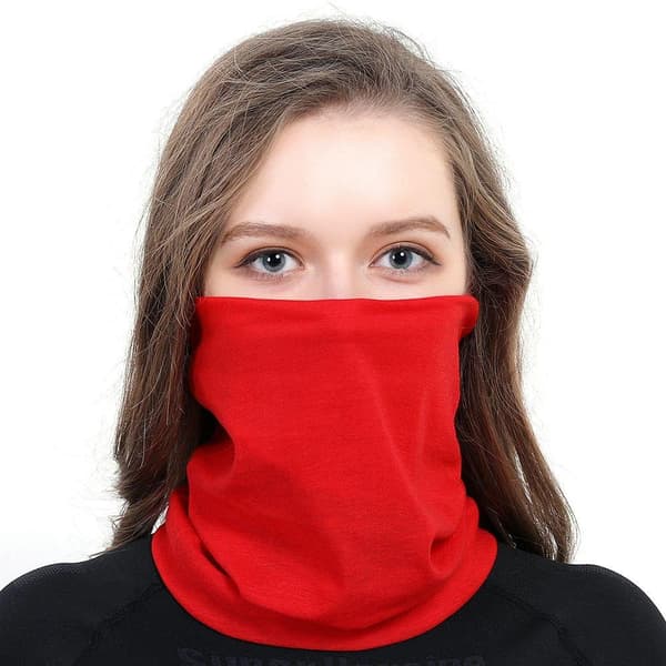 Red Face mask Huivi Uusi monitoiminen saumaton