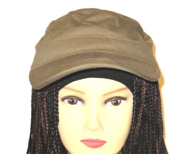 Rebel Military Green Cap
