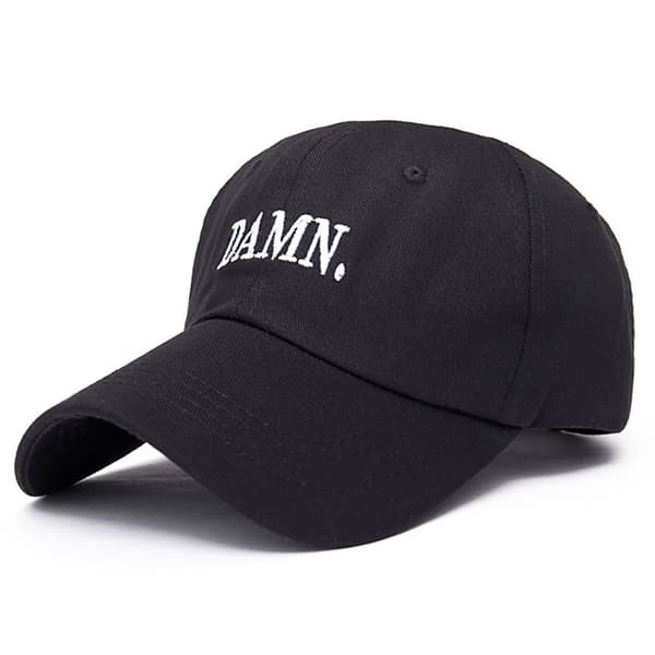 Sort Snapback Hat Dad Hat Kendrick Damn
