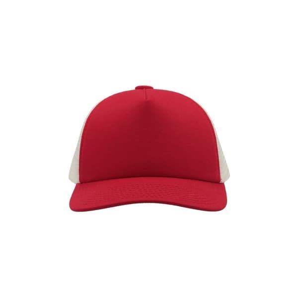 Atlantis Record Mid Visor 5 Panel Trucker Cap