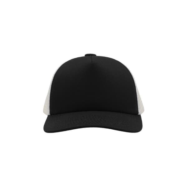 Atlantis Record Mid Visor 5 Panel Trucker Cap