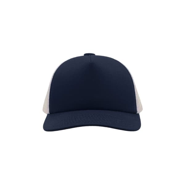 Atlantis Record Mid Visor 5 Panel Trucker Cap