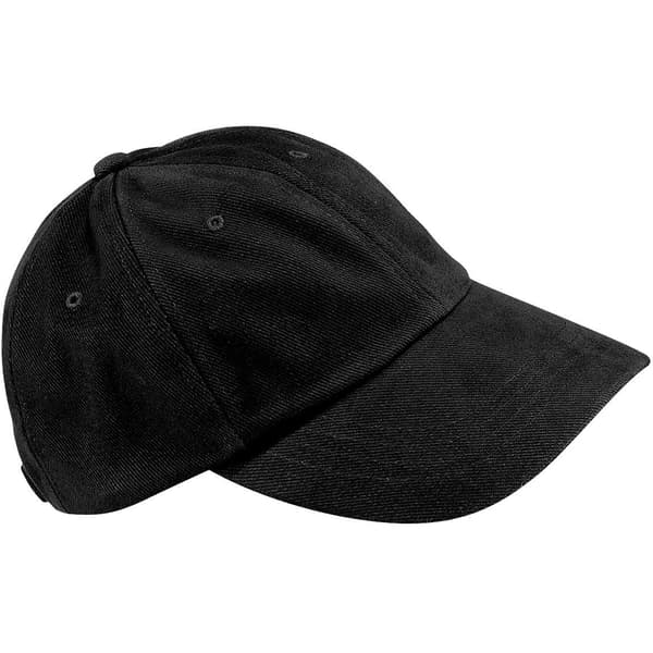 Result Unisex Baseball Cap i kraftig børstet bomuld med lav profil