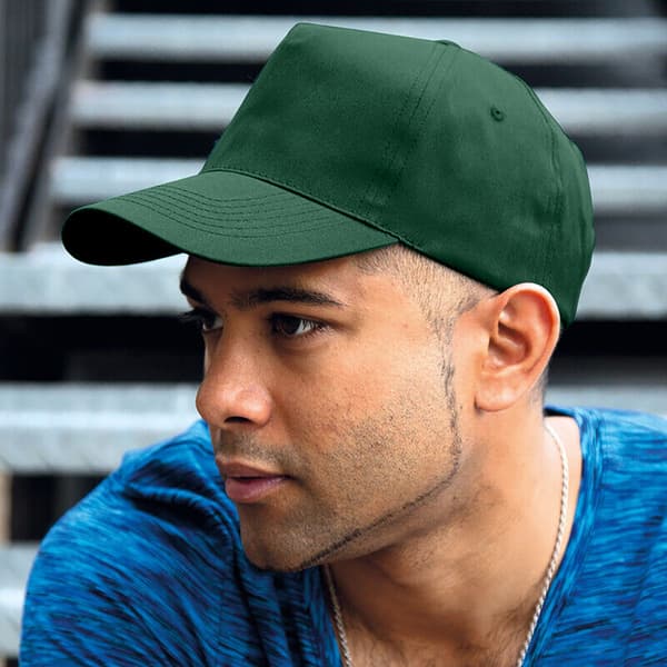 Result Unisex Core Houston 5 Panel Printers Baseball Cap
