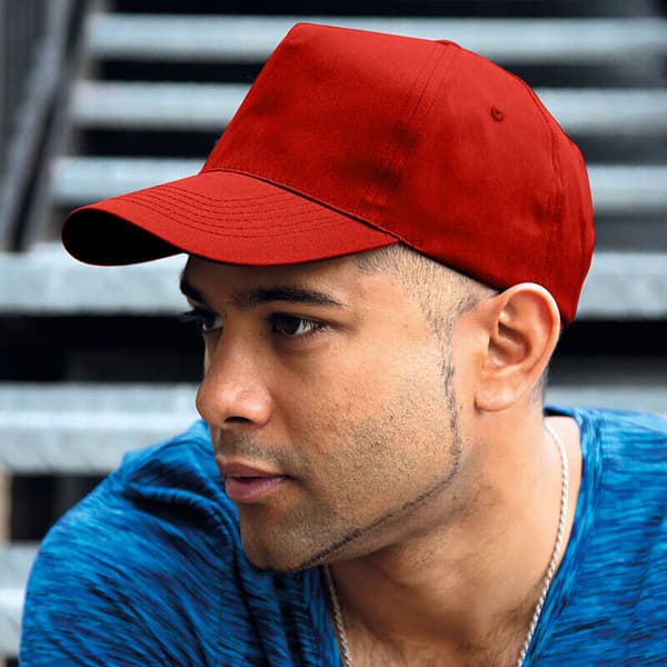 Result Unisex Core Houston 5 Panel Printers Baseball Cap
