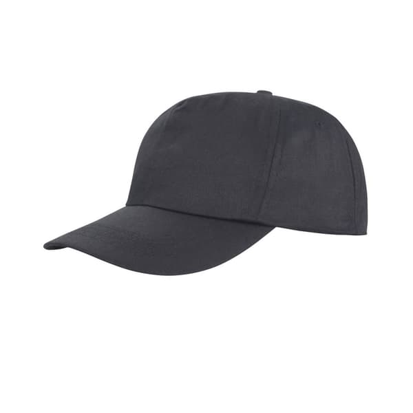 Result Unisex Core Houston 5 Panel Printers Baseball Cap Black One Size