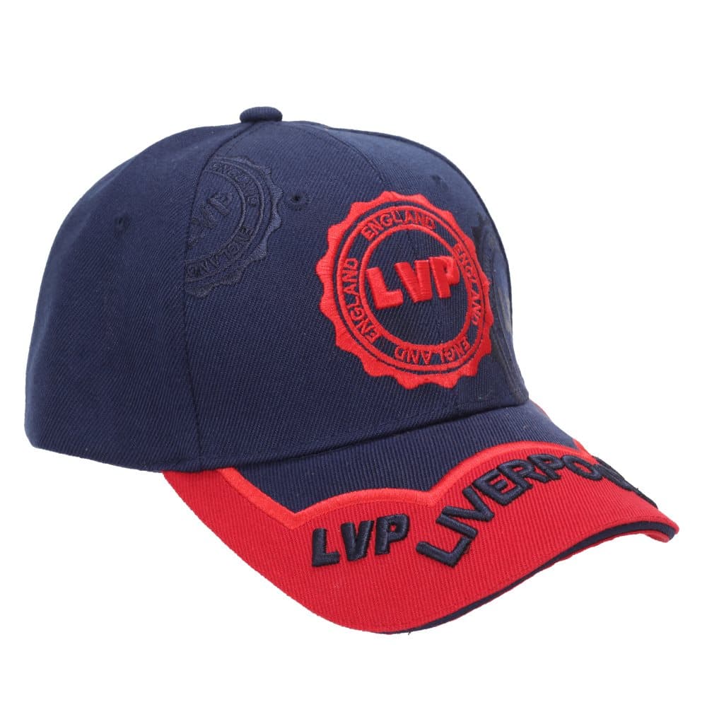 Liverpool LVP Unisex Vuxna 6 Panel Baseball Cap