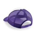 Pikkukuva 2 / 3: Beechfield Vintage Plain Snap-Back Trucker Cap (Pack of 2)