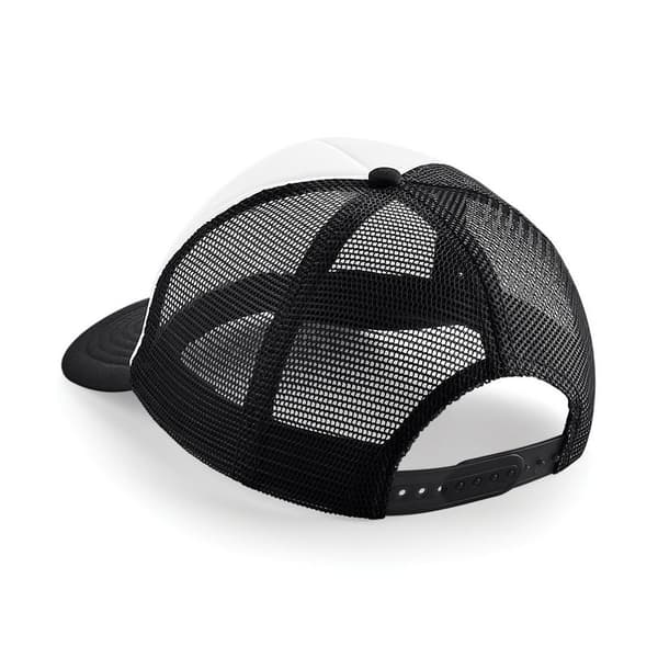 Beechfield Vintage Plain Snap-Back Trucker Cap (Pack of 2)