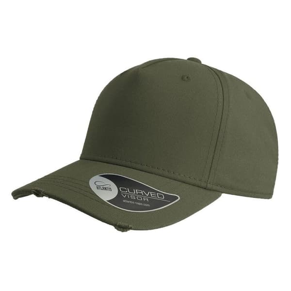 Atlantis Cargo Weathered Visor 5 Panel Cap
