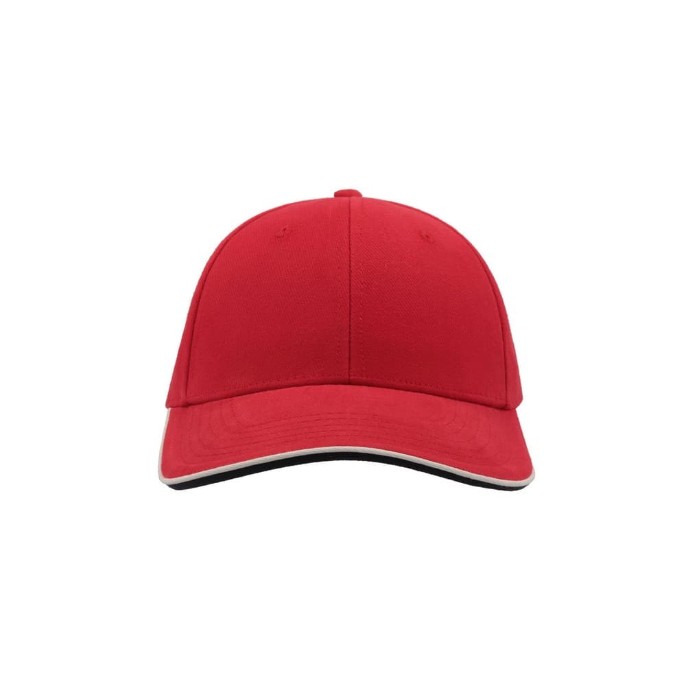 Atlantis Pilot Piping Sandwich Premium Brush Cotton 6 Panel Cap