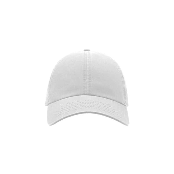 Atlantis Action 6 Panel Chino Baseball Cap (2 st.) White One Size