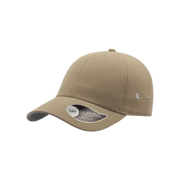 Atlantis Action 6 Panel Chino Baseball Cap (Pack of 2)