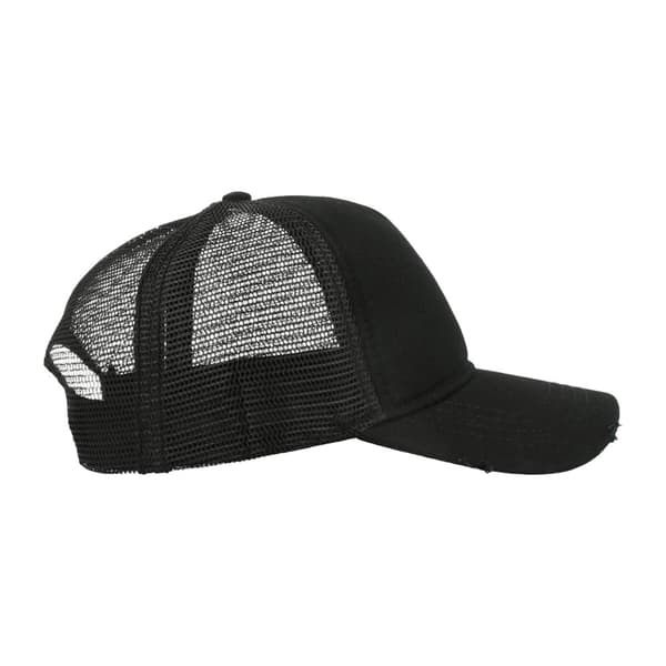 Atlantis Rapper Destroyed 5 Panel Weathered Trucker Cap (Pack of 2)