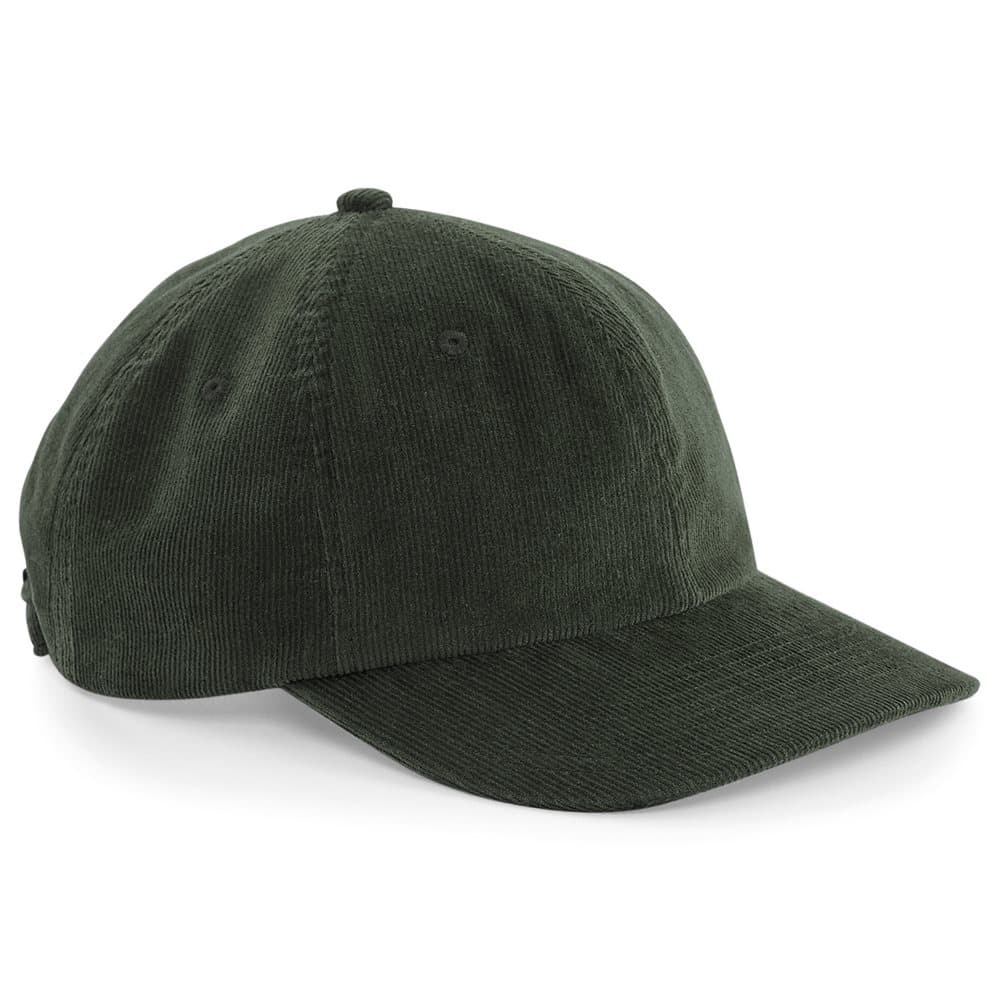 Beechfield Mens Heritage Cord Cap