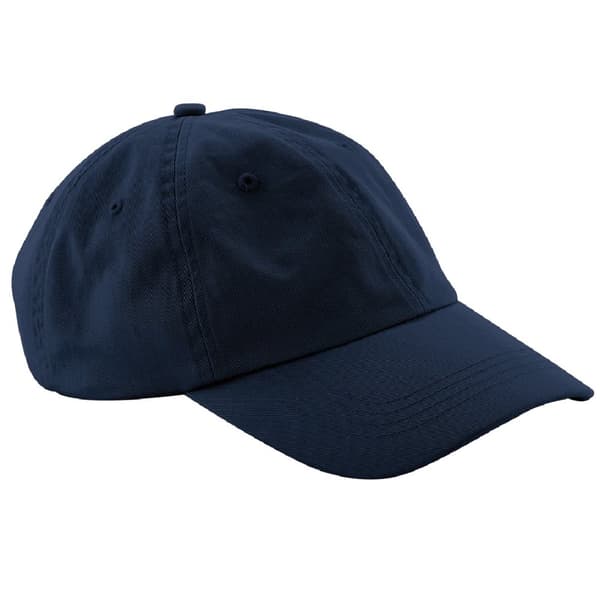 Beechfield Unisex Low Profile 6 Panel Dad Cap med låg profil Navy Blue One Size
