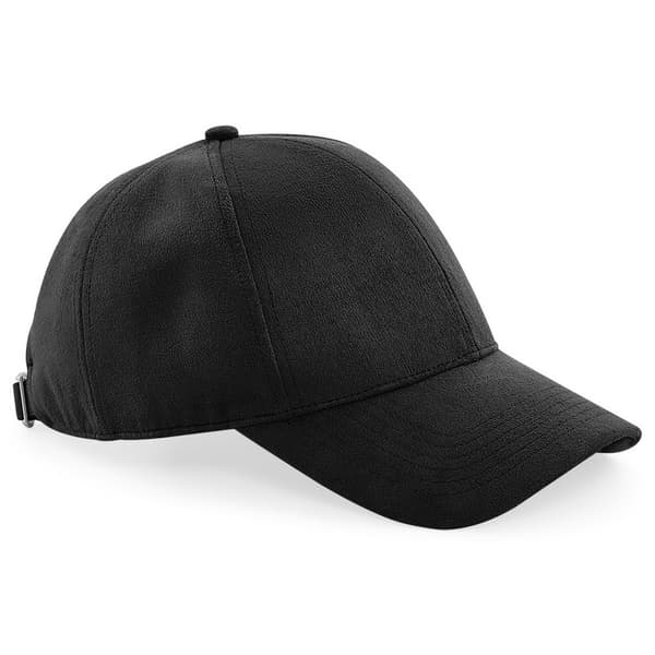 Beechfield Unisex keps i mocka (2 st.) Black One size